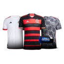 Combo do Flamengo 2024/25 - 3 Camisas