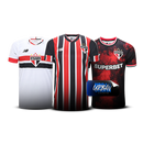 Combo do São Paulo 2024/25 - 3 Camisas
